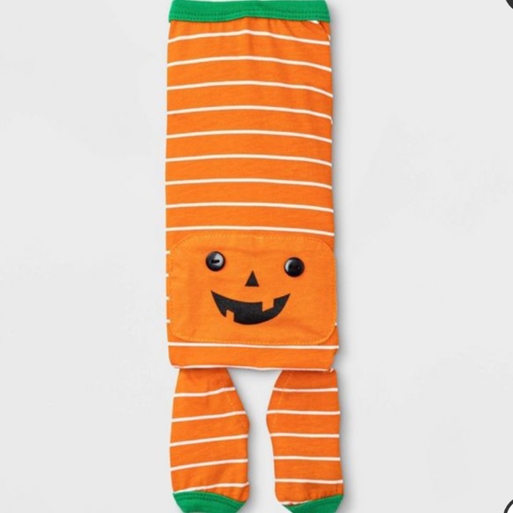 Halloween Pumpkin Dog and Cat Pajamas - Picture 2 of 5